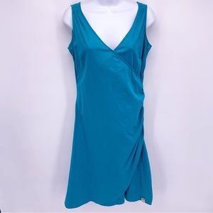 Skunkfunk Anaurra Teal Sleeveless Dress Size 3/M/8/10